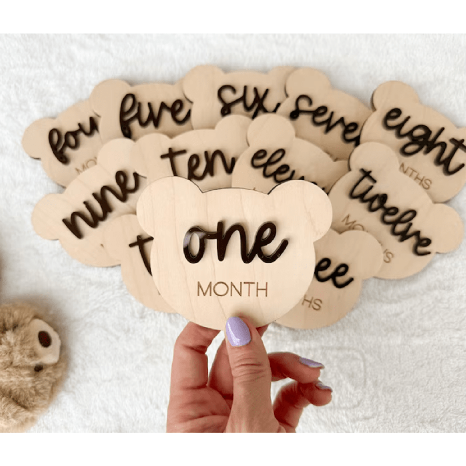 ready to use baby milestone signs
