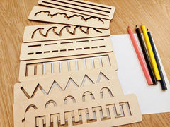 unfinished wooden animal cutouts animal craft kit for kids MDF craft board animals for kids DIY animal crafts cutouts for kids craft set