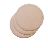 Whittlewud 3 Pack Round MDF Wood Sheets Unfinished Circles for Resin Art, Mandala Painting