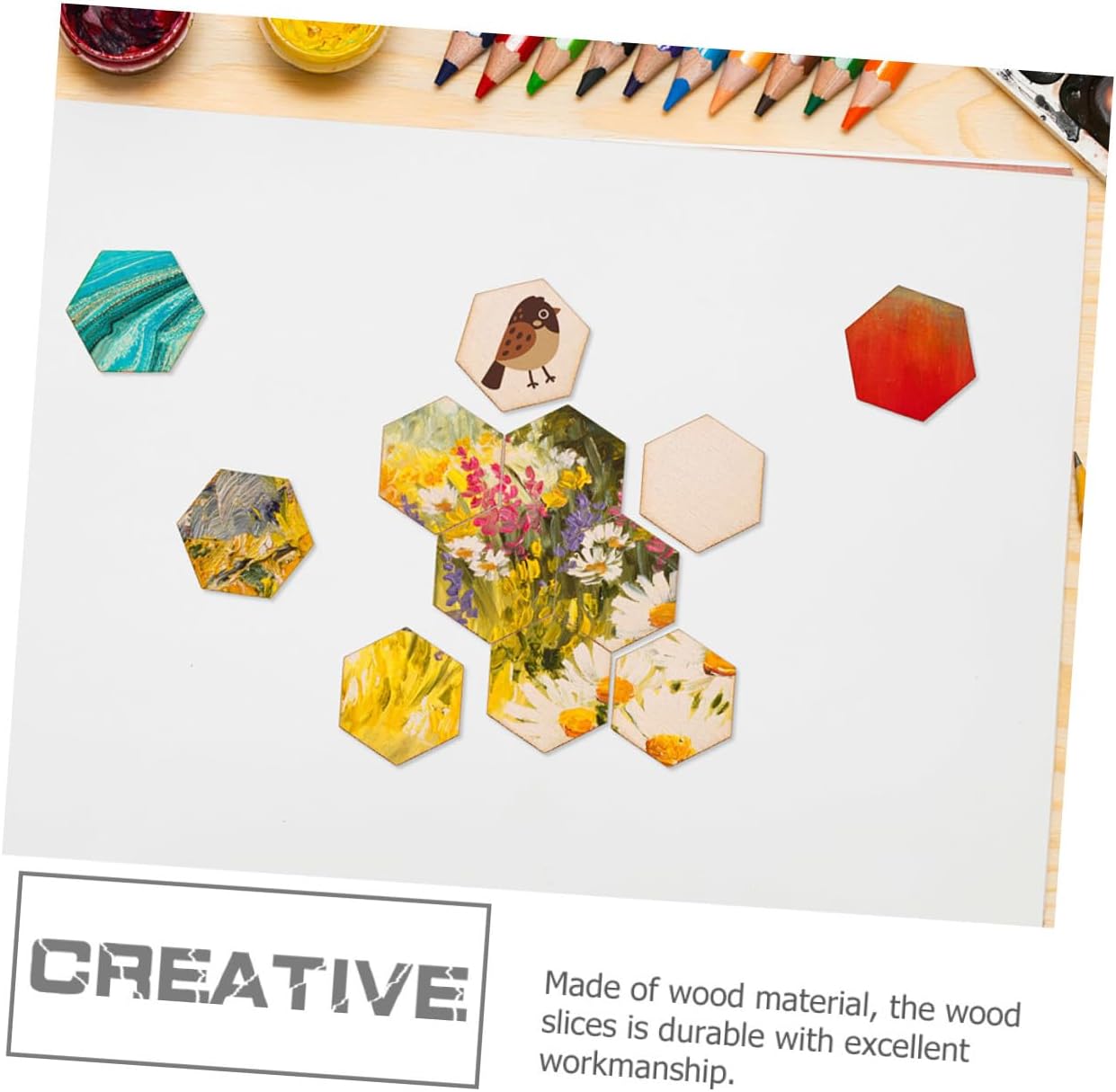 rustic wooden cutouts for home and wall decoration