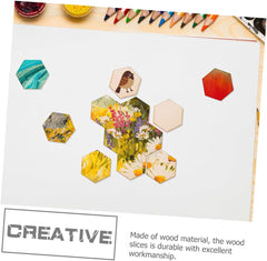 rustic wooden cutouts for home and wall decoration