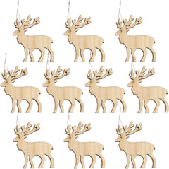 rustic christmas reindeer ornaments