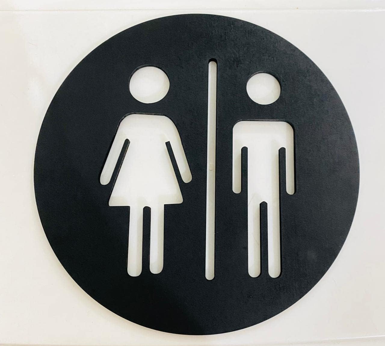 toilet sign board