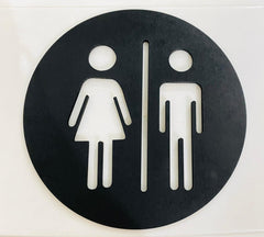 toilet sign board