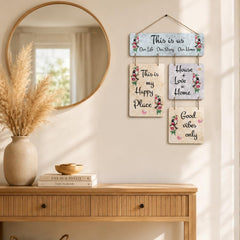 motivational quote wall hanging for office
