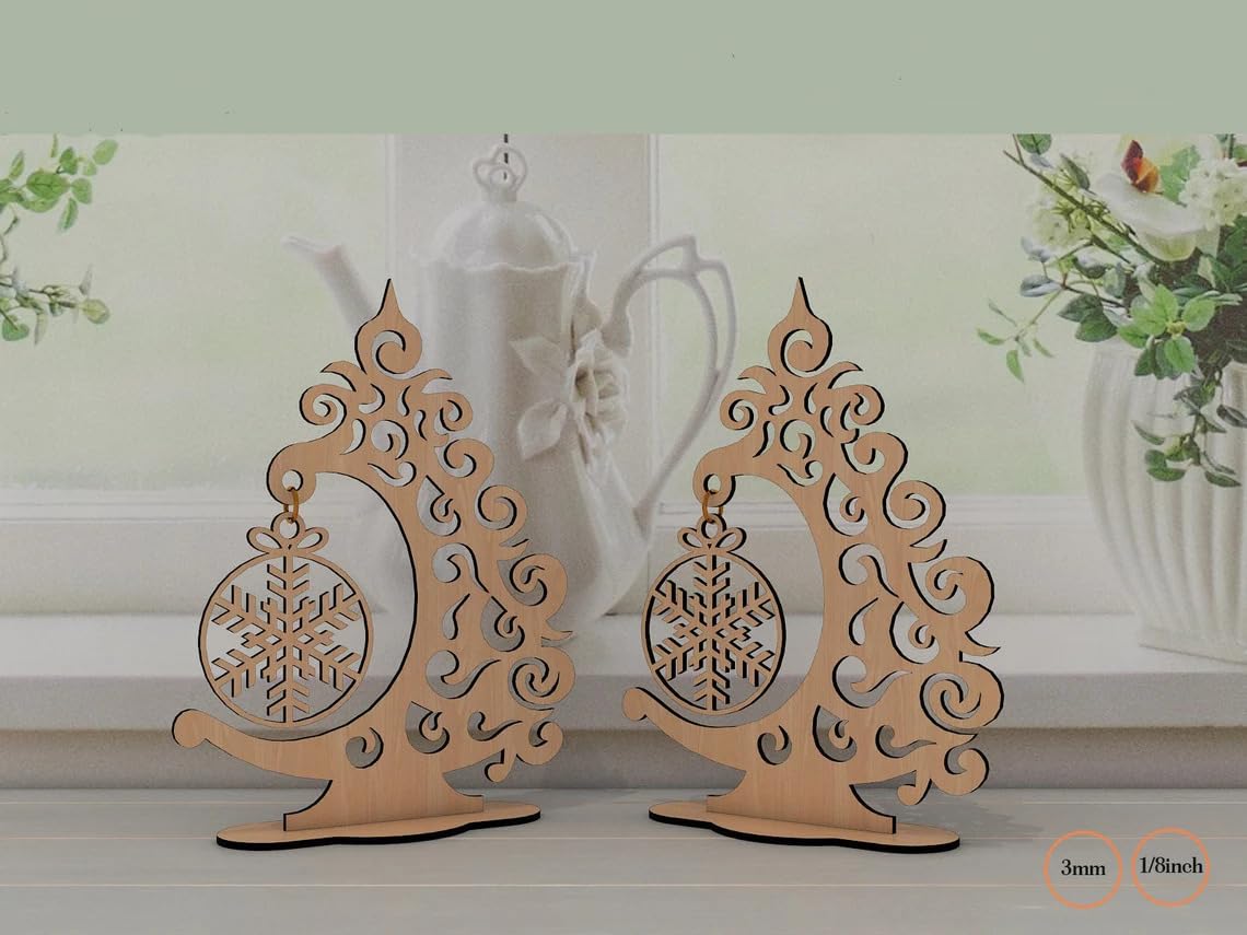 christmas snowflake bell decor