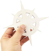 compass wooden blank for acrylic painting