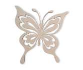 Butterfly-shaped decorative item on a white background