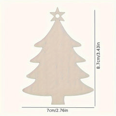 natural wood christmas decorations