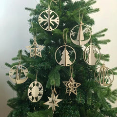 christmas wooden craft supplies