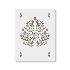 reusable wall stencil for diy painting
