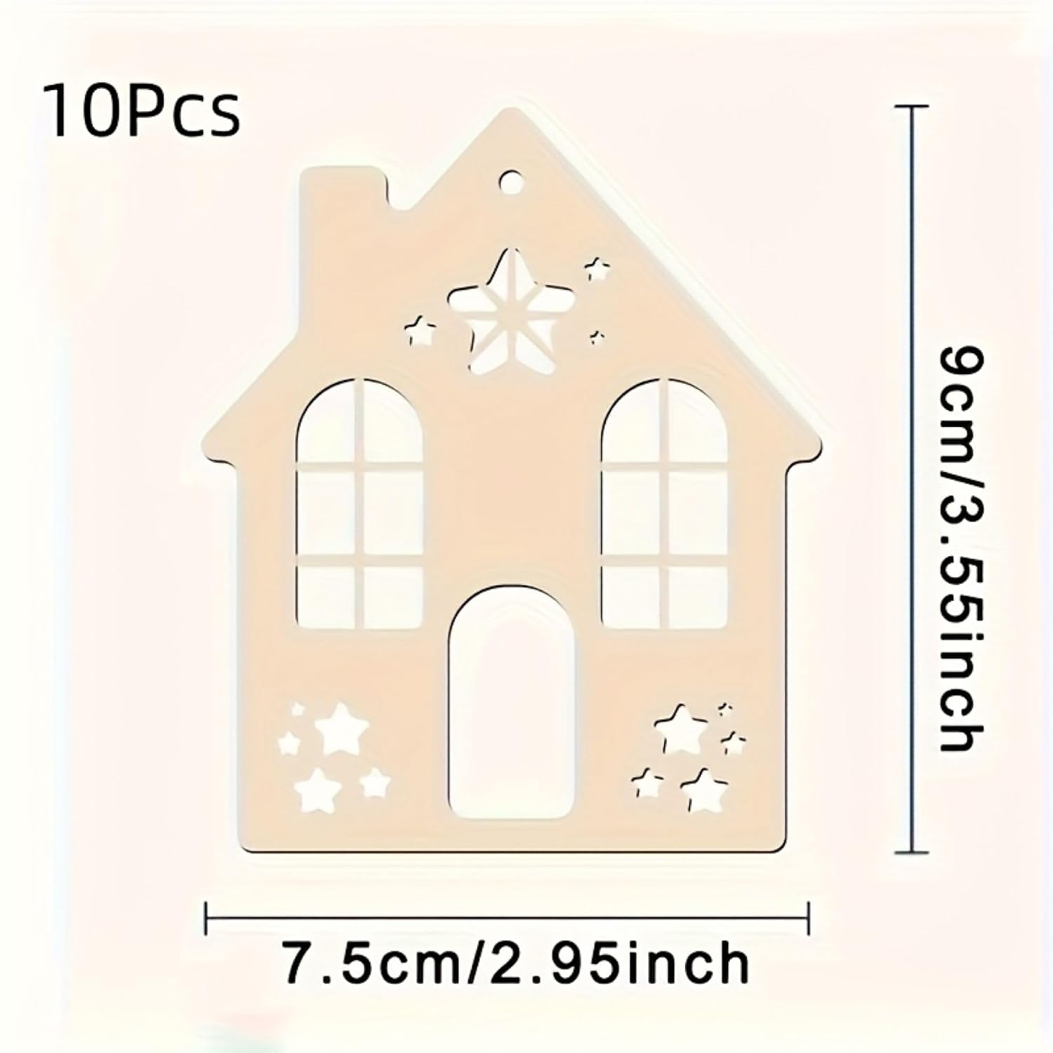 house shape wall decoration for home