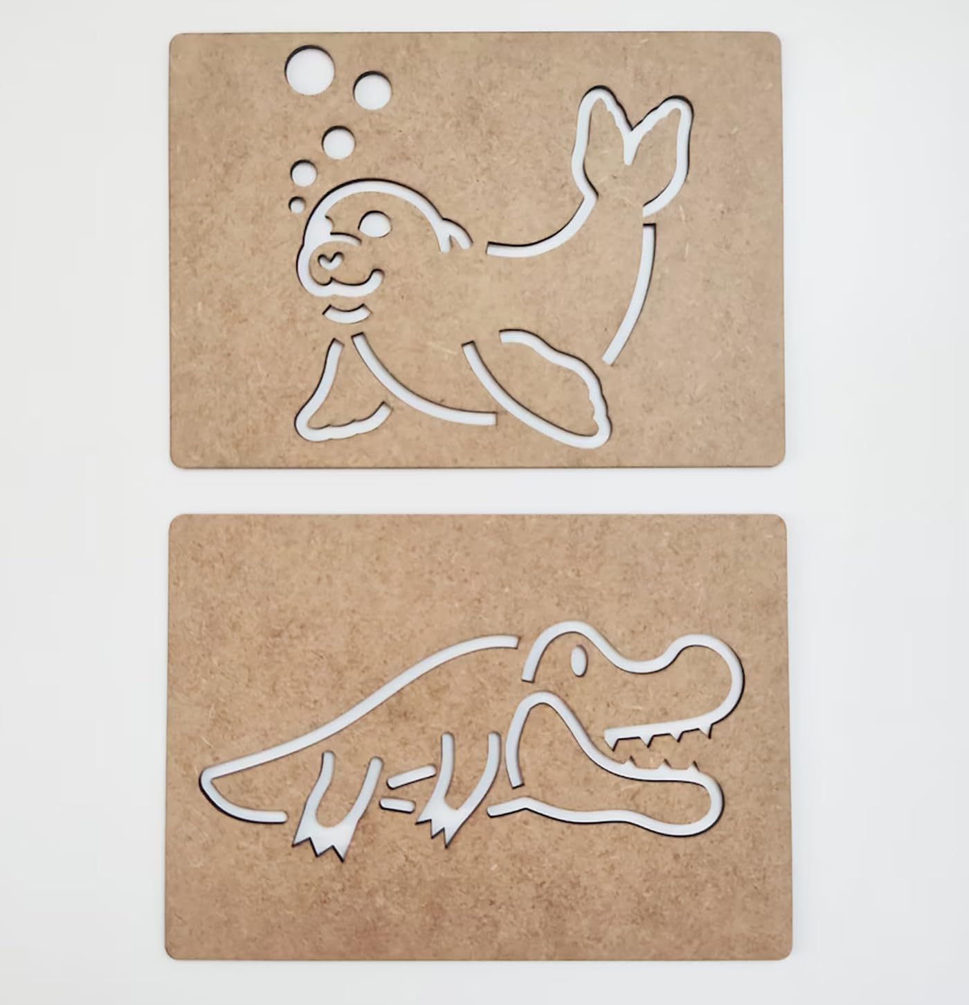 montessori educational stencil toys