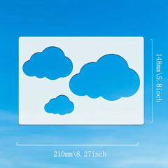 reusable rainbow craft stencils