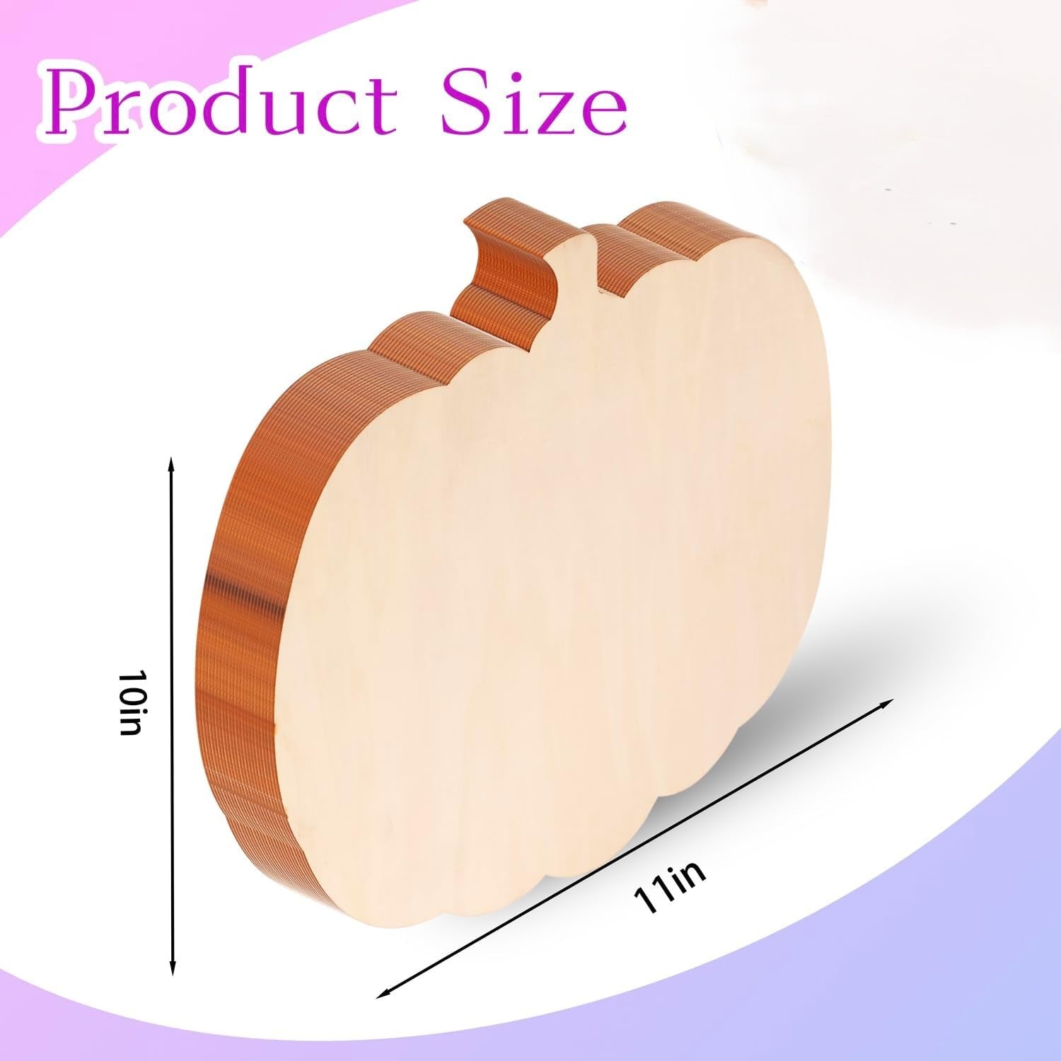 DIY craft wood shapes