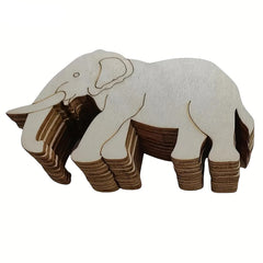 contemporary wooden animal ornaments
