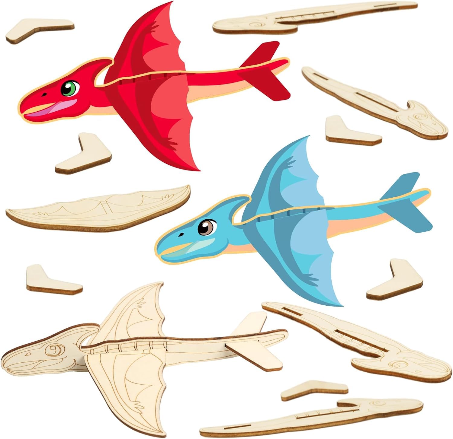 unfinished wooden animal cutouts animal craft kit for kids MDF craft board animals for kids DIY animal crafts cutouts for kids craft set