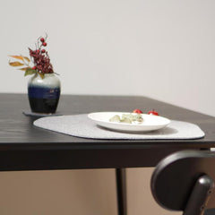 Cliths Felt Placemat Crochet Base Heat-Resistant Table Mat for Dining, DIY Decor & Craft Projects