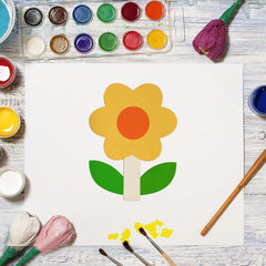 wood sunflower hanging ornaments for wedding and birthday