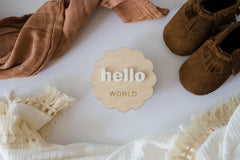 mdf baby milestone cutouts