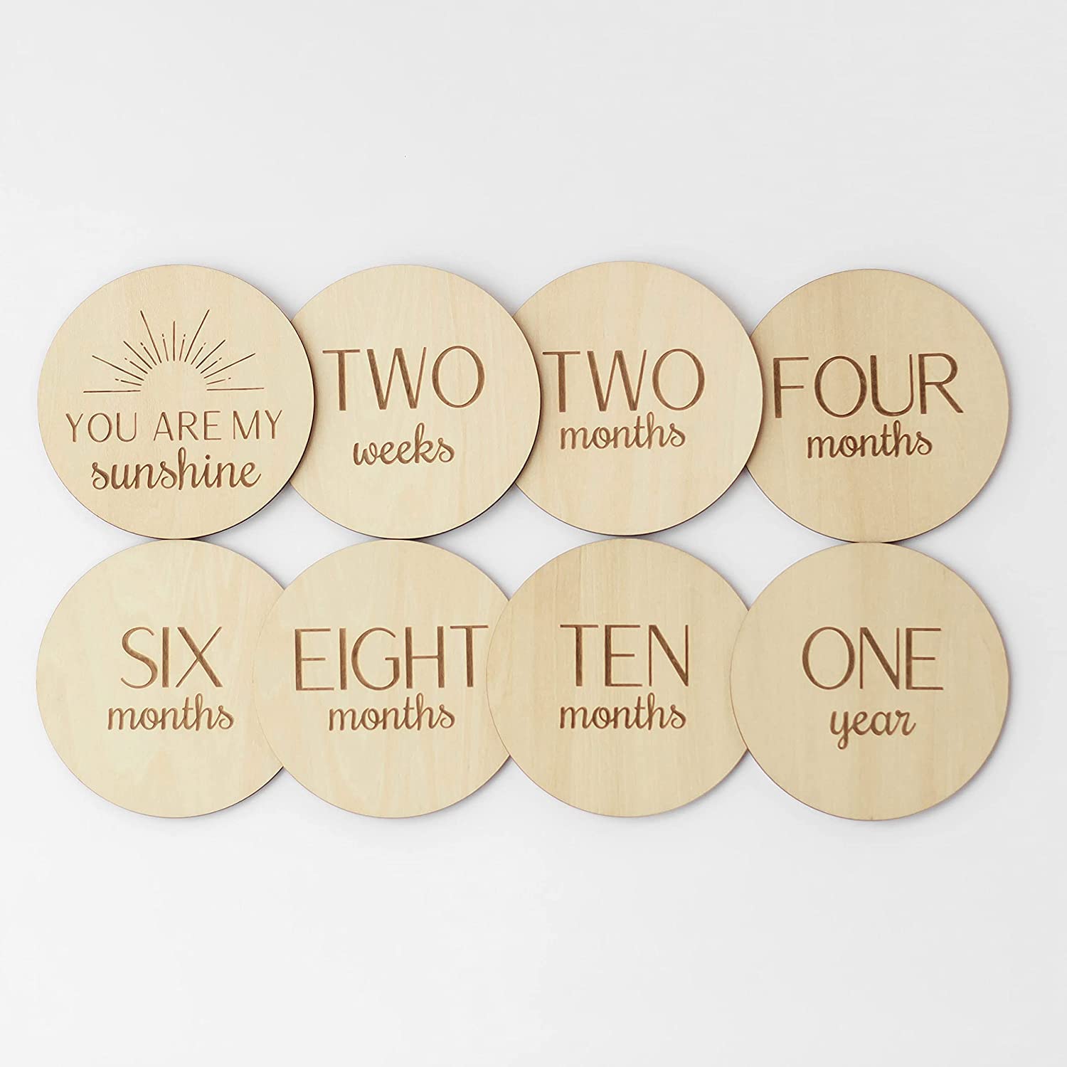custom baby milestone cards