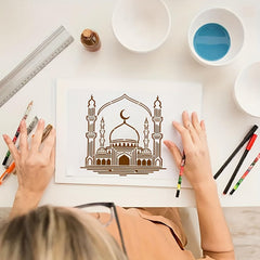 islamic home decor painting stencil