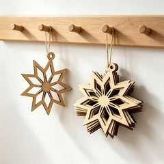 4.13x3.39 inch jewish star craft blank