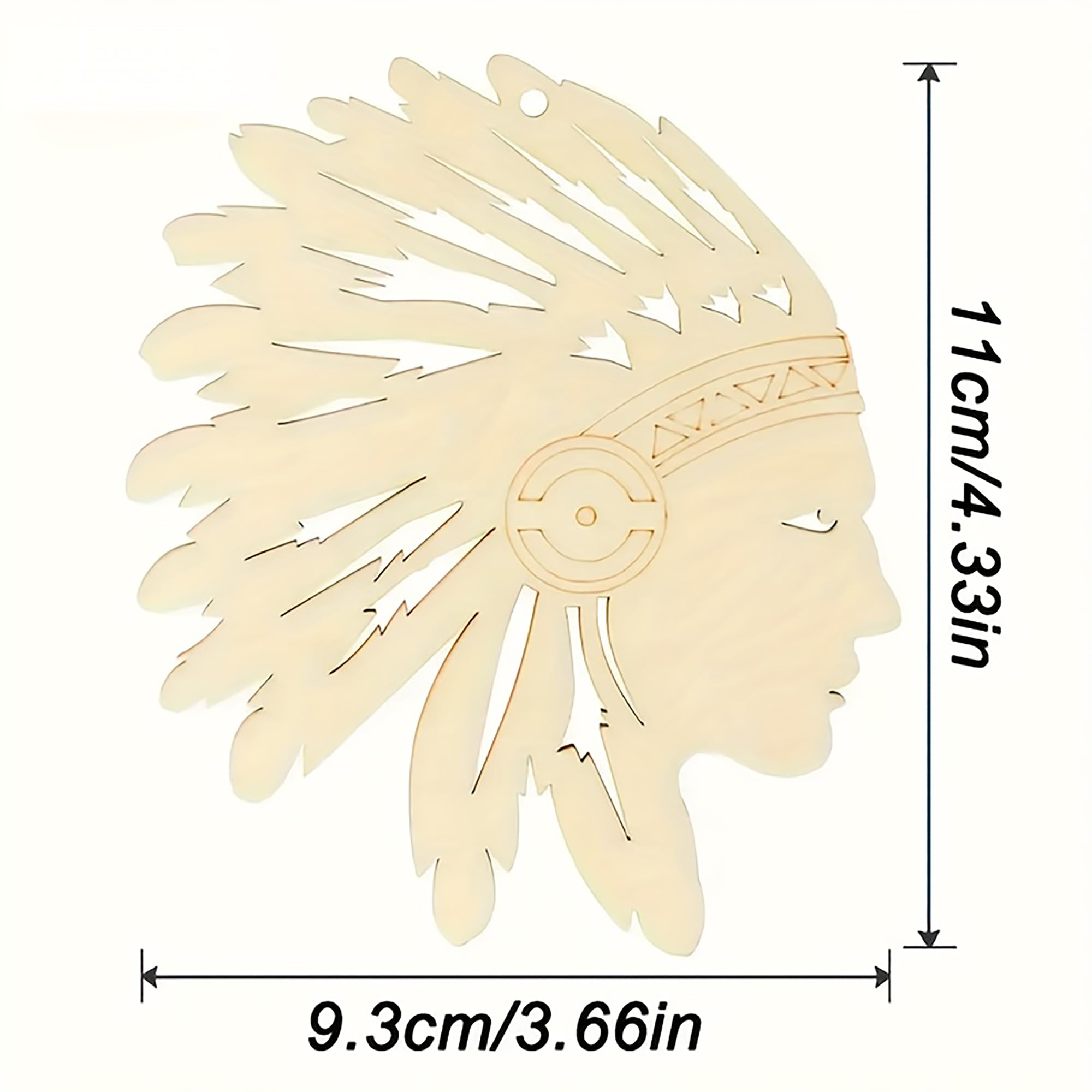 diy indian craft wood chips