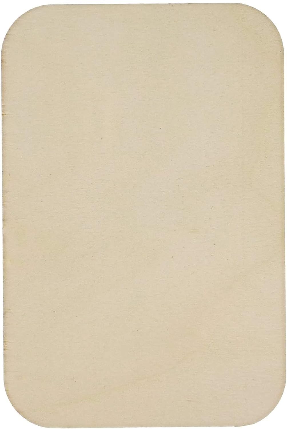 Beige bath mat on a white background