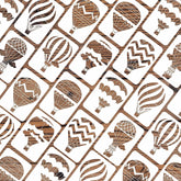 hot air balloon wall stencils reusable