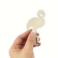 Paintable wooden bird cutouts for creative summer projects