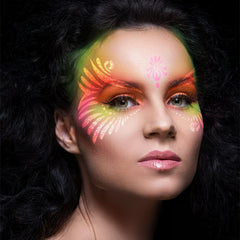 reusable airbrush face painting stencil kit