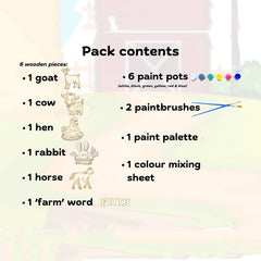 paintable animal craft blanks