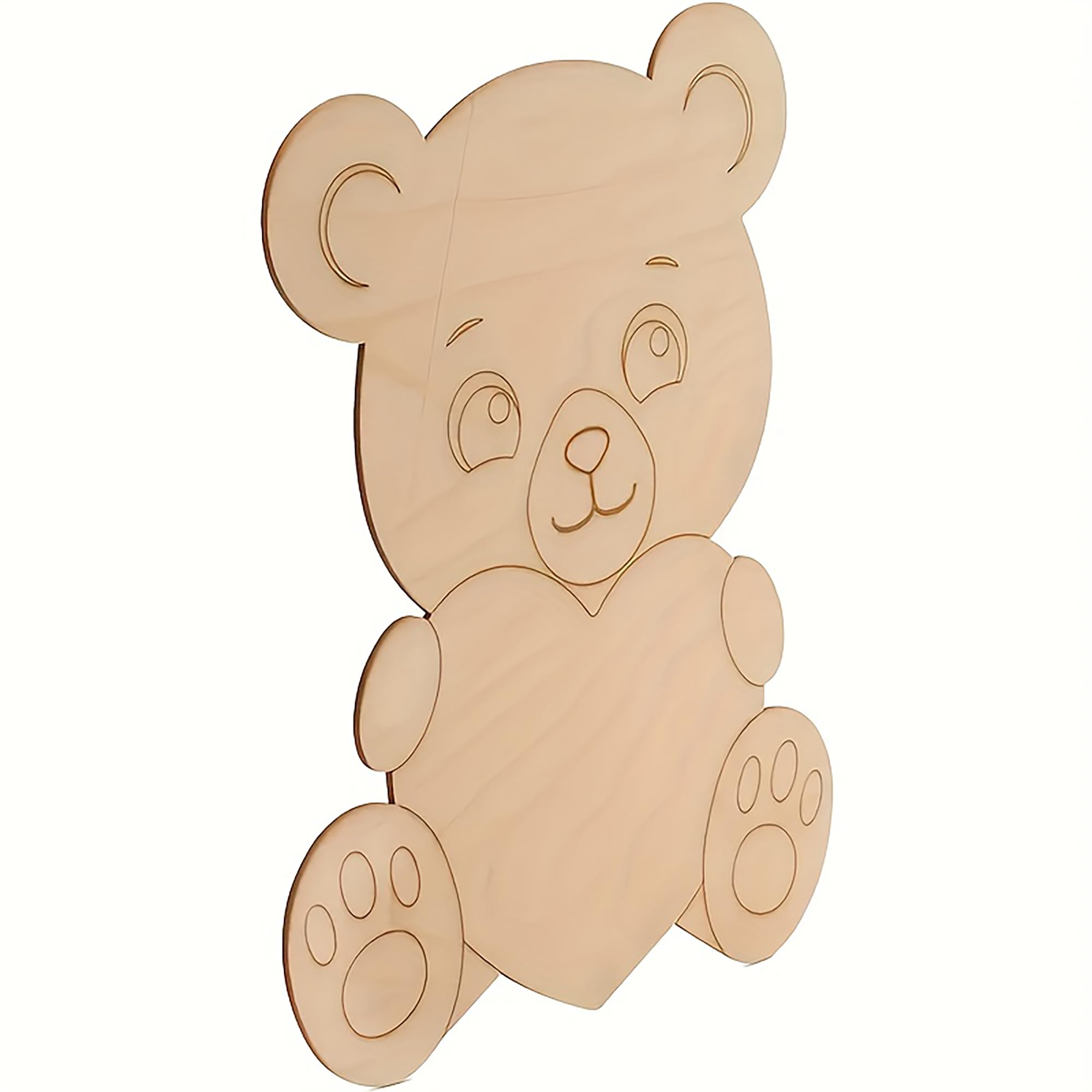mdf bear craft shapes diy