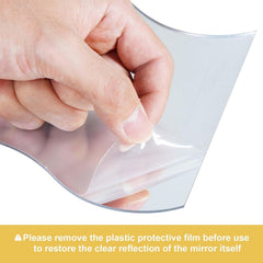 American Elm 9 Pcs Product Photography Props Acrylic Mirror Reflective Sheets for Jewelry Photography Simulated Glass Display