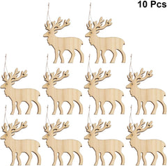 DIY christmas craft reindeer cutouts