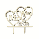 mr and mrs cake topper mr and mrs cake topper wedding engagement cake topper wedding cake decoration heart shaped cake topper bridal shower cake topper soon to be mr and mrs cake topper