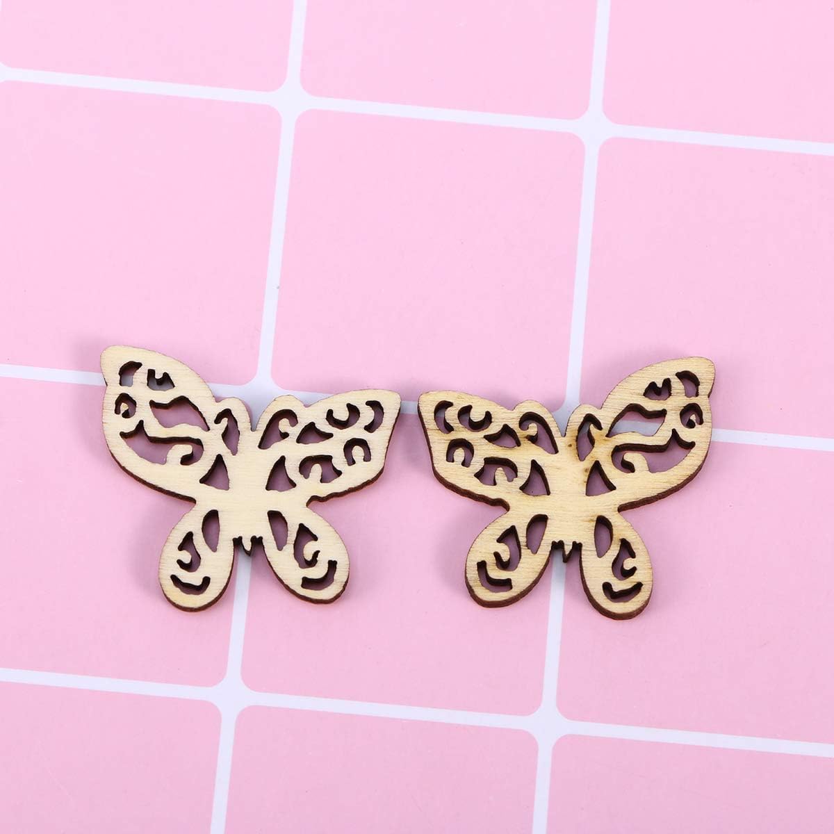 Wooden Butterfly Shapes