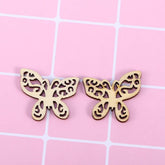 Wooden Butterfly Shapes