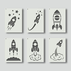 rocket stencil space theme stencil wall space theme stencil stencils for craft and art stencils for kids stencils for wall stencils for painting stencil for canvas painting stencil for canvas board painting canvas stencil room decor for boys