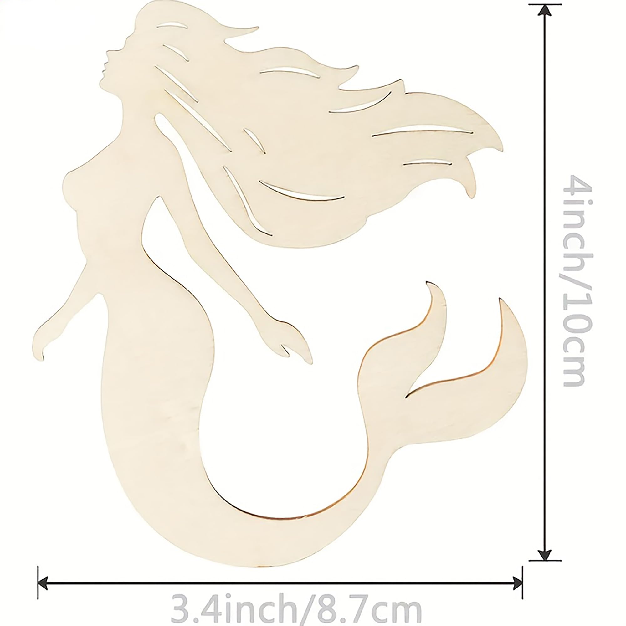 diy mermaid craft blanks