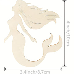 diy mermaid craft blanks
