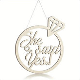 bridal shower decor bridal shower decorations props wedding engagement gifts she said yes he asked she said yes engagement party decorations bridal shower decorations wedding proposal ring wedding proposal decoration engagement photo booth props