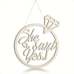 bridal shower decor bridal shower decorations props wedding engagement gifts she said yes he asked she said yes engagement party decorations bridal shower decorations wedding proposal ring wedding proposal decoration engagement photo booth props