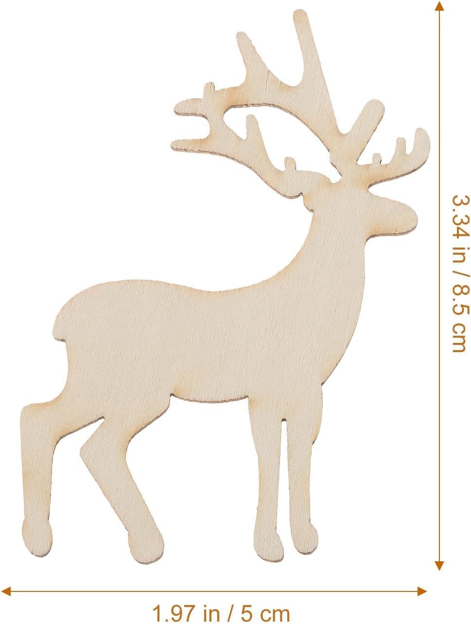 reindeer wooden cutouts for crafts