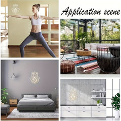 vintage wooden hanging decor for home