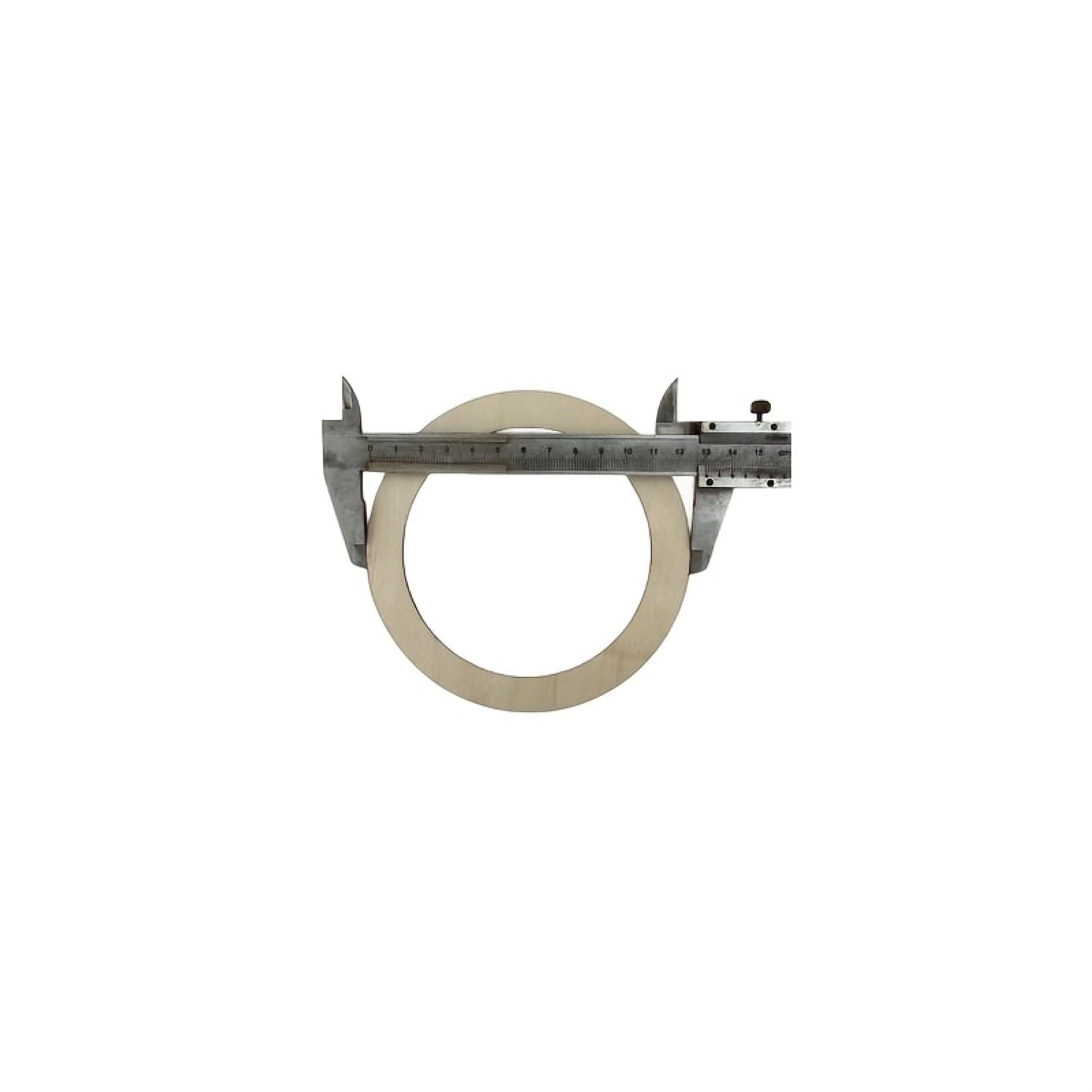 Natural wood rings for crafts