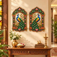 lightweight wooden jharokha wall decor