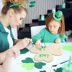 mdf shamrock shape for crafts