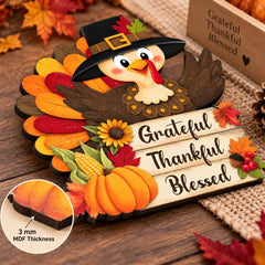thankful blessed fall wall decor